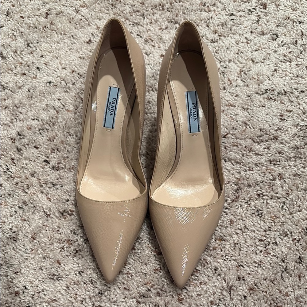 Prada Women's Tan Pumps